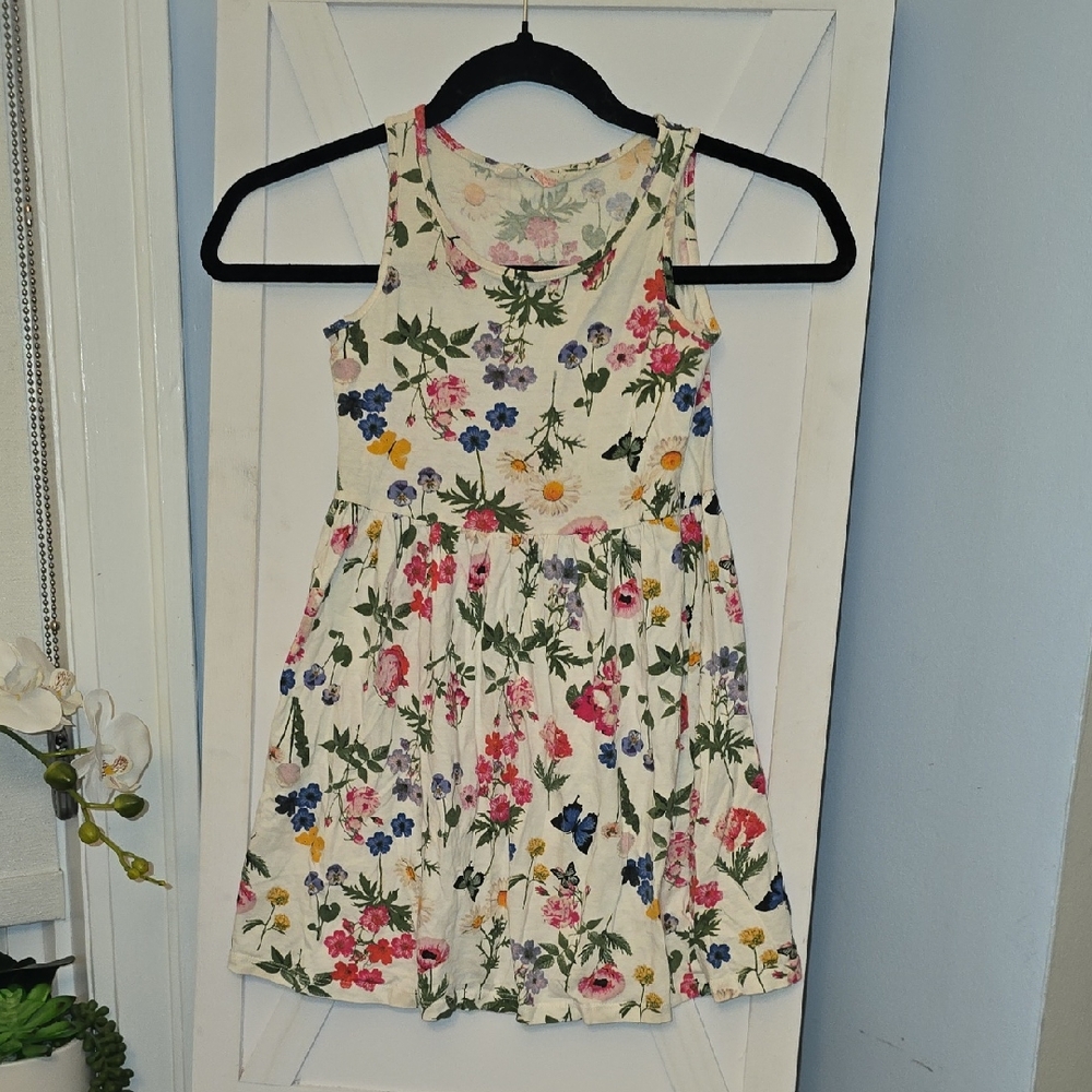 H&M Cotton Floral Kids Dress